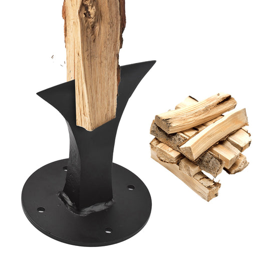 Wood Splitter Wedge Heavy Duty Small Firewood Kindling Splitter Manual Log Splitter for Small Fireplace Wood Stove - DragonHearth