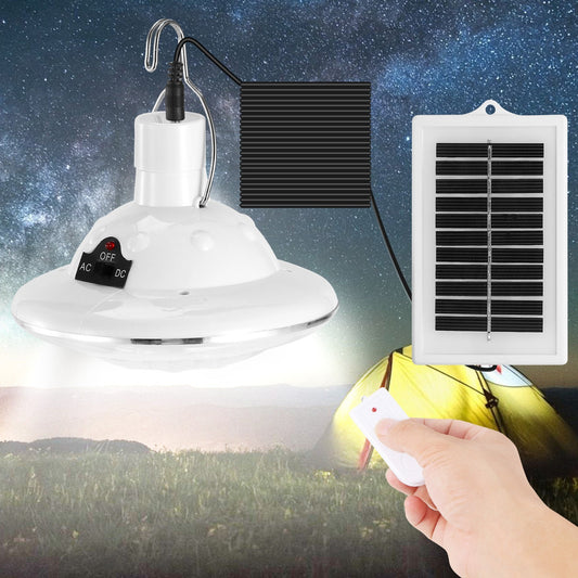 Solar Camping Light Hanging LED Bulb Lamp Portable Lantern Emergency Light - DragonHearth